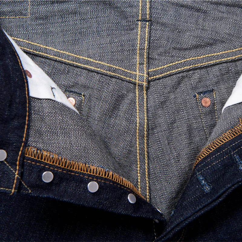 14oz G3 Shuttle Loom High-Rised Tapered Selvedge Jeans