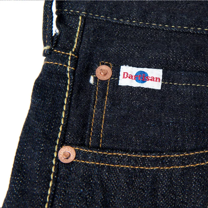 14oz G3 Shuttle Loom High-Rised Tapered Selvedge Jeans
