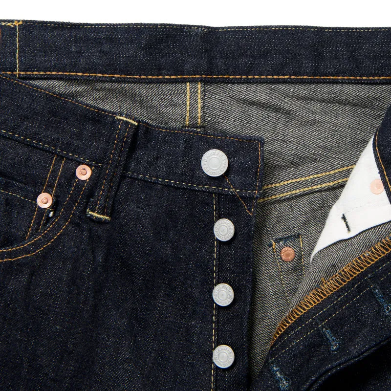 14oz G3 Shuttle Loom High-Rised Tapered Selvedge Jeans