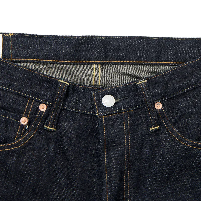 14oz G3 Shuttle Loom High-Rised Tapered Selvedge Jeans