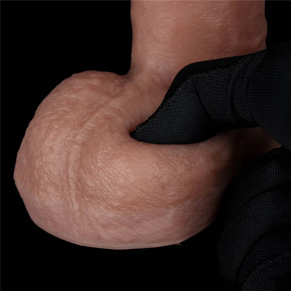8'' Dual Density Dildo Silicone Cock