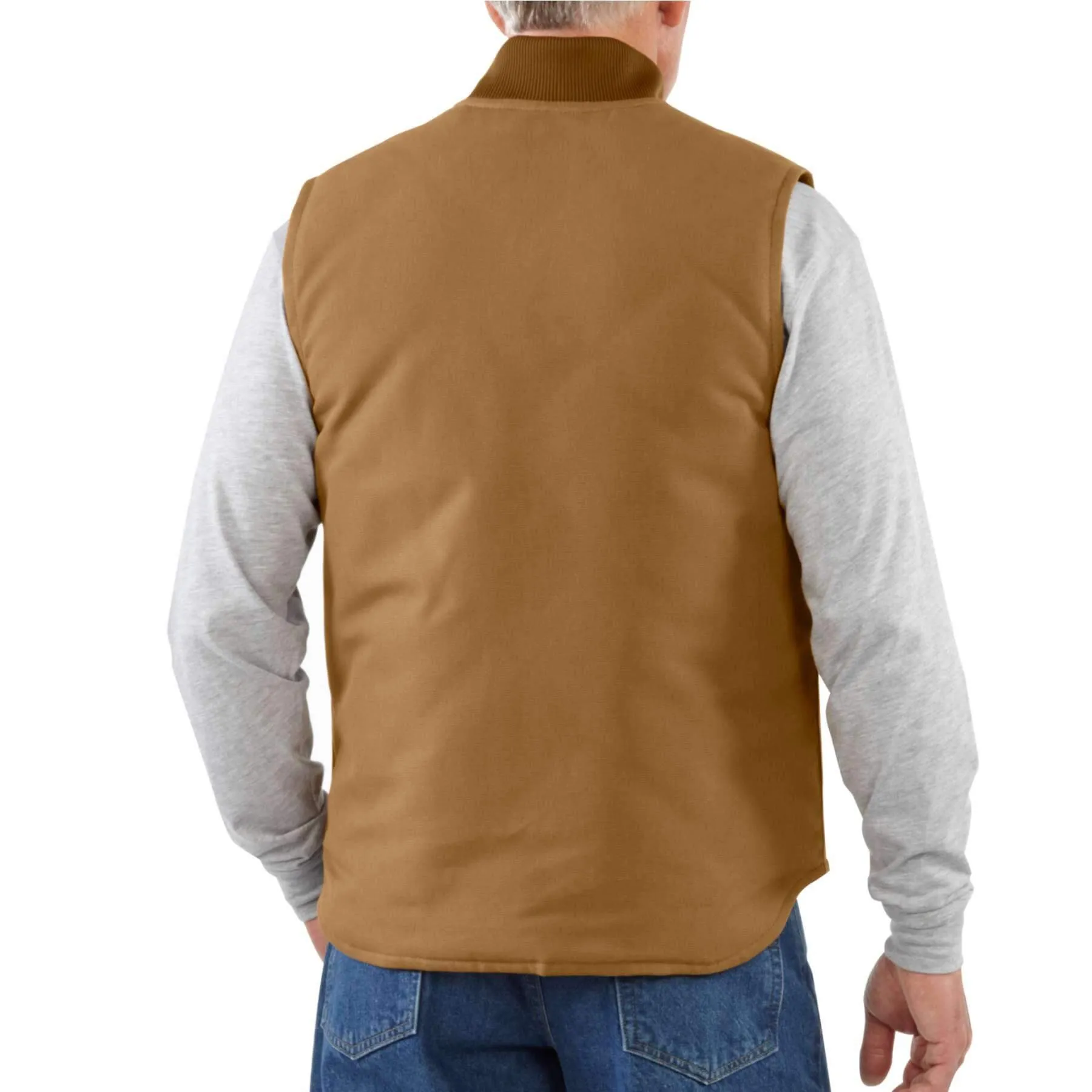 Carhartt V01 Insulated Relaxed Fit Rib Collar Gilet Vest 106676