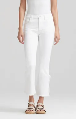 Citizens of Humanity - Drew Fray High Rise Crop Flare in Optic White
