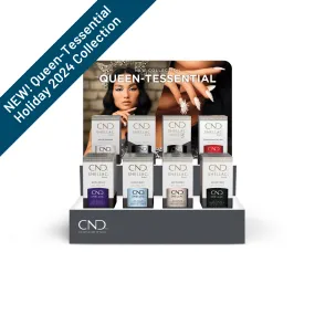 CND Shellac, Queen-Tessential POP Display, 16 Piece