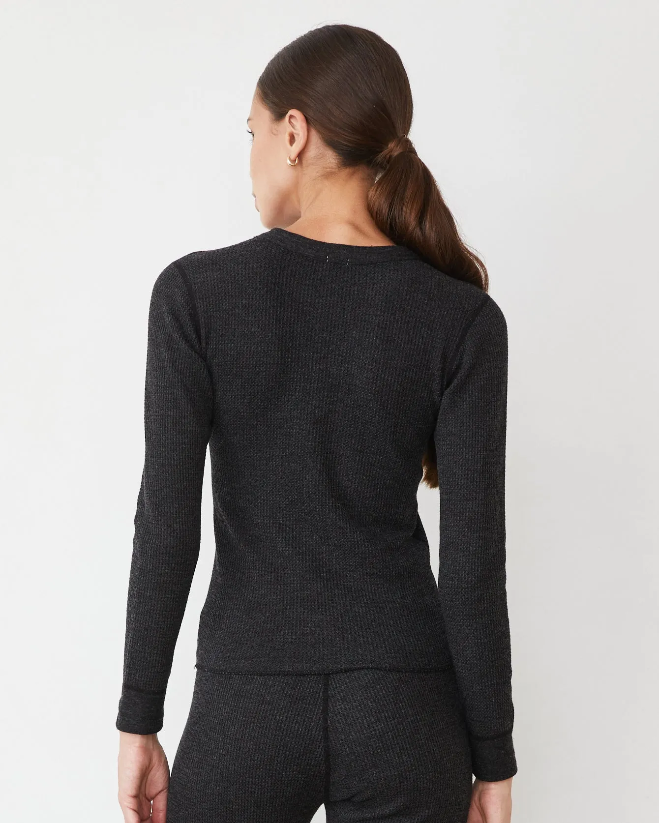 Cozy Heather Thermal Long Sleeve