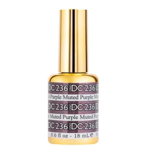 DND DC Gel Nail Polish - Muted Purple #236