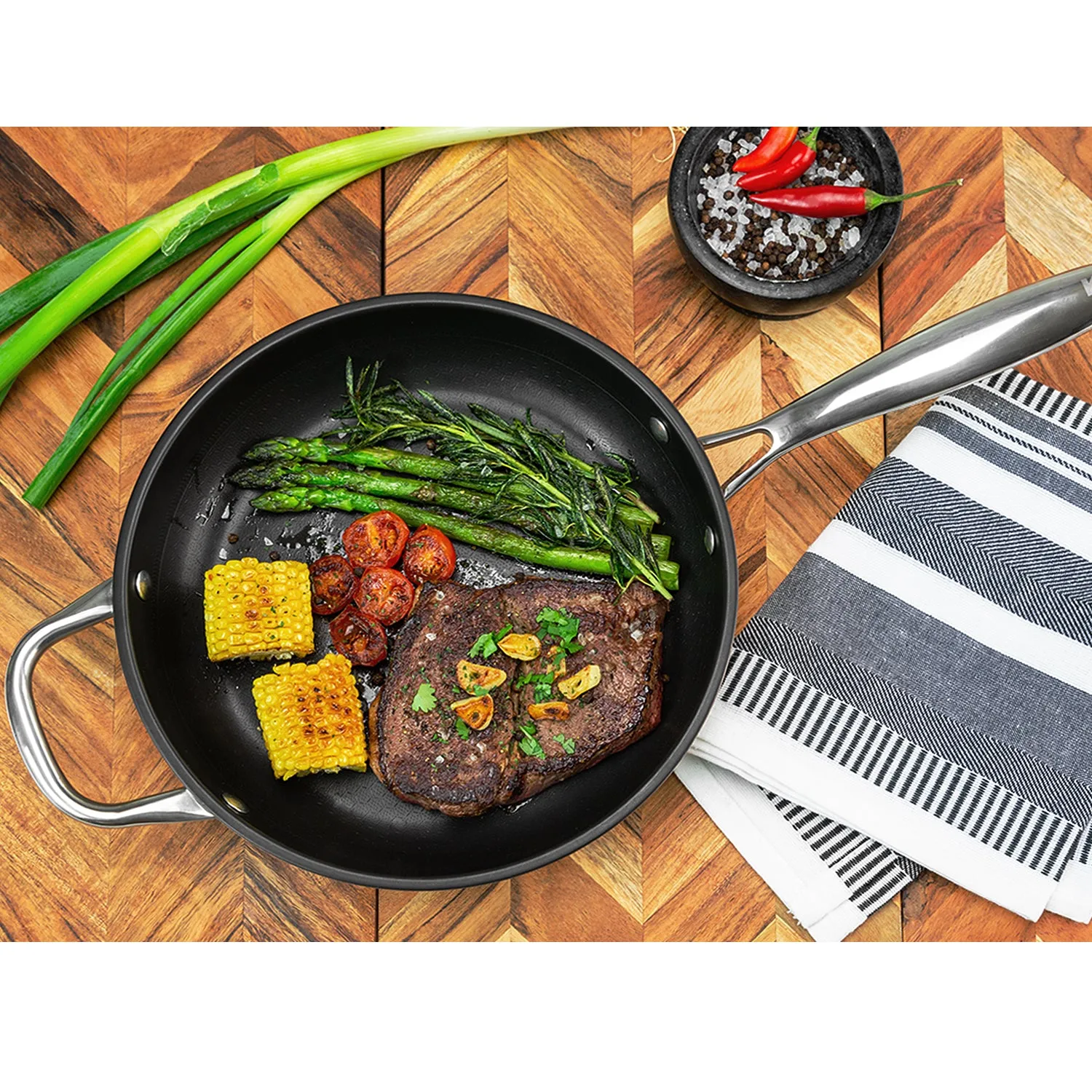 Expand Your Set And Feed The Family! Grab An Extra Perfect Pro Pan - Choose Your Size!