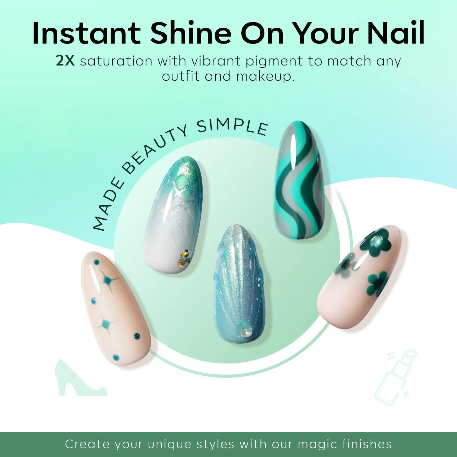 Forest Elves - 6 Shades Gel Nail Polish Set