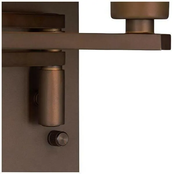 Franklin - Rustic Farmhouse Swing Arm Wall Lamp