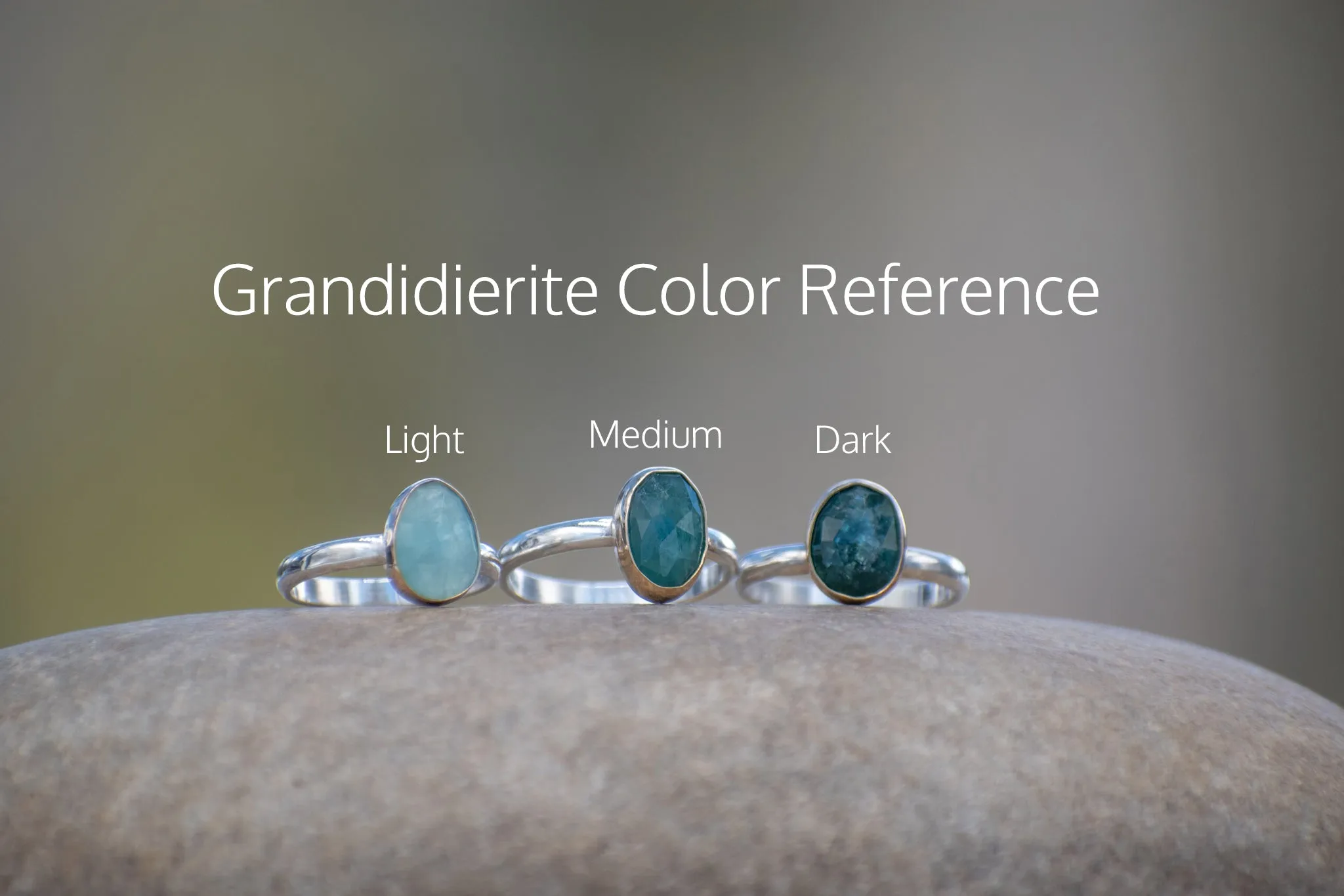 Grandidierite Stacking Ring