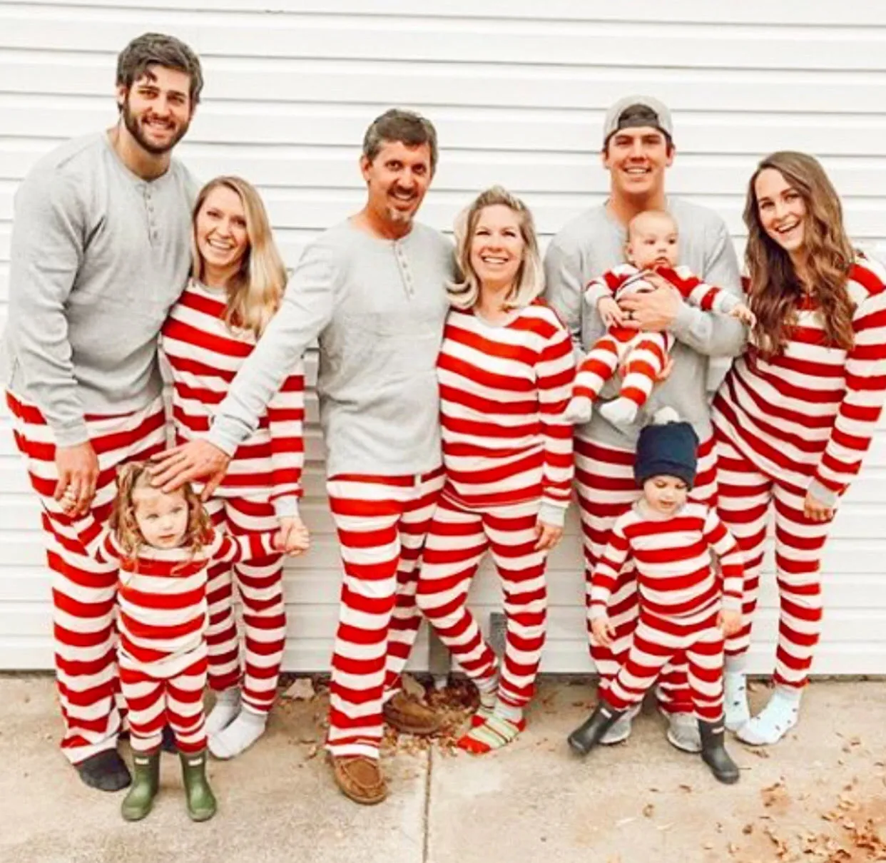 Holiday Stripe PJ's