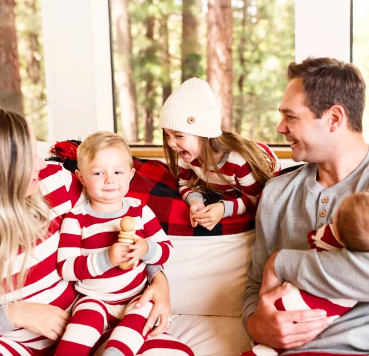 Holiday Stripe PJ's