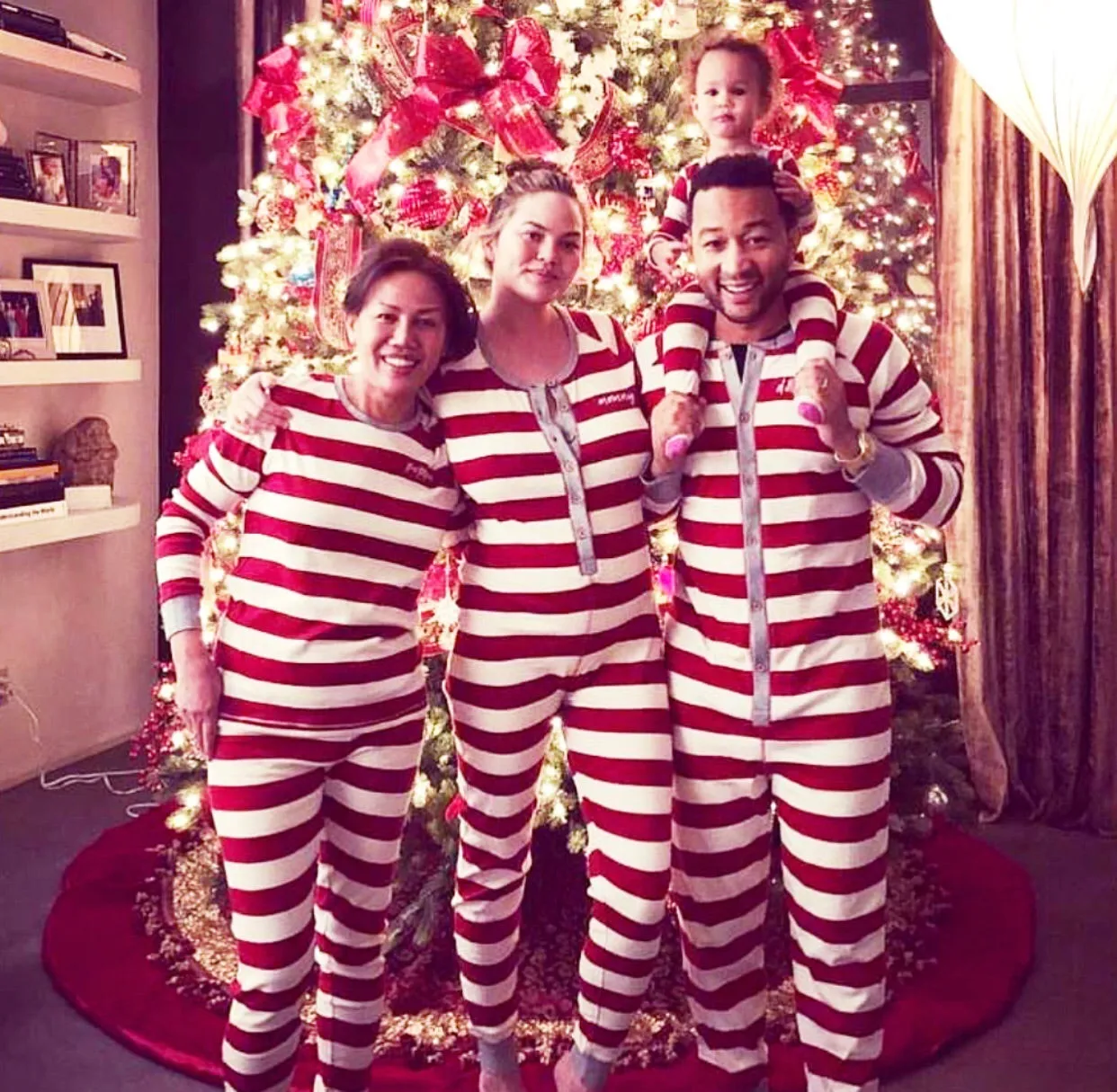 Holiday Stripe PJ's