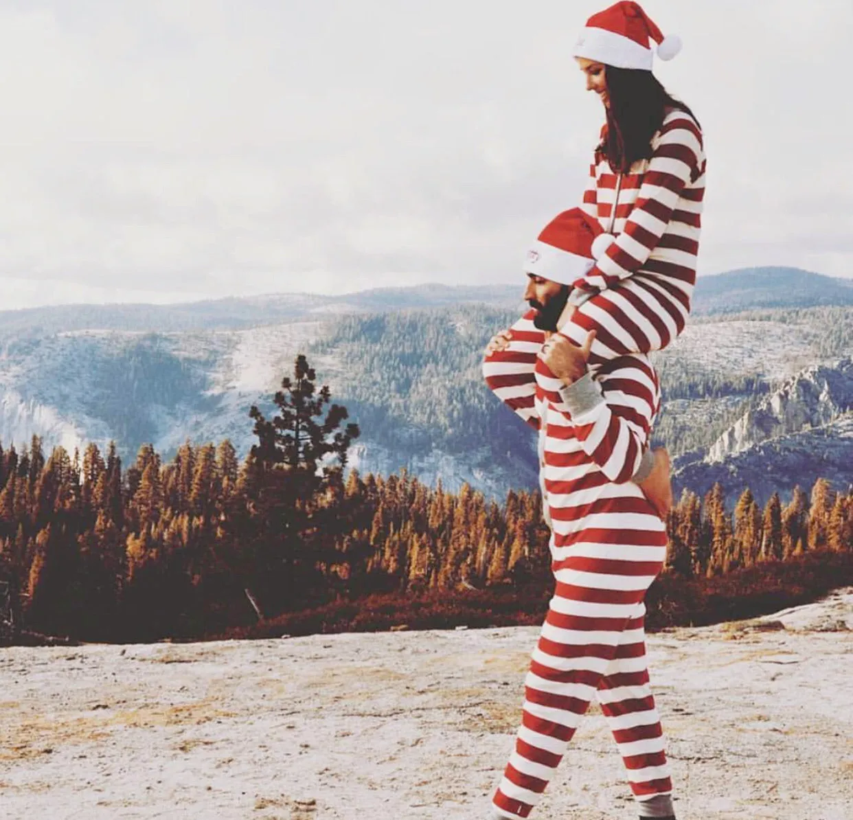 Holiday Stripe PJ's