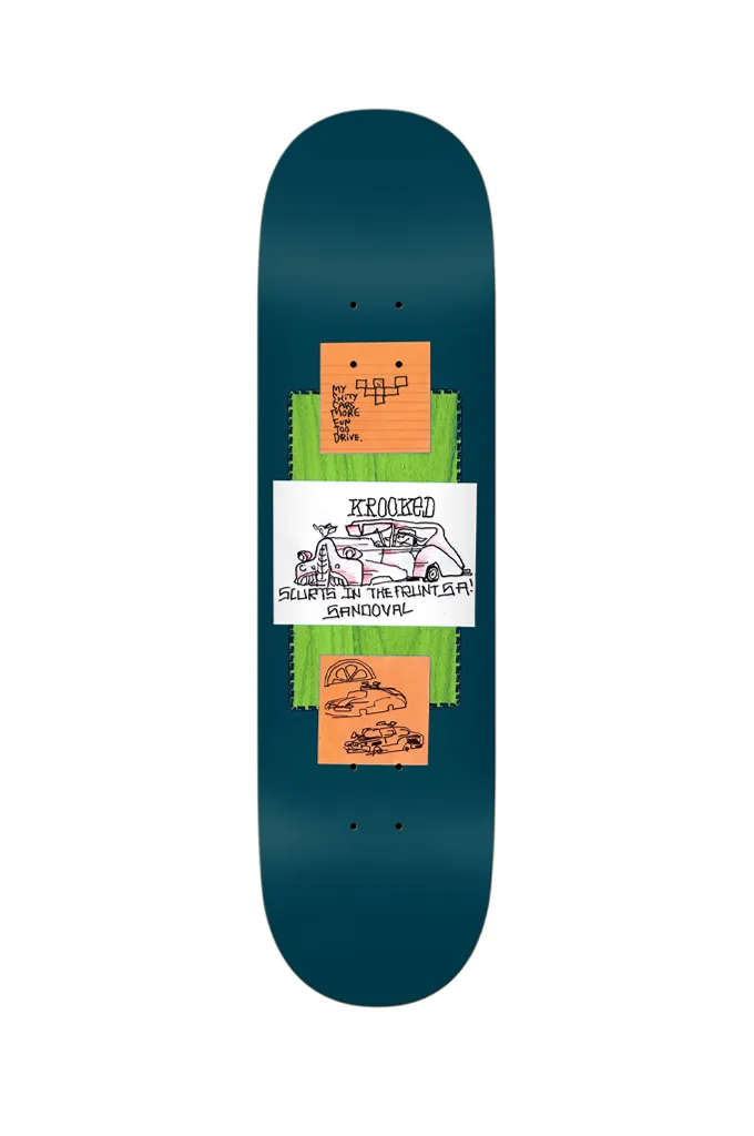 Krooked Sandoval More Fun Deck 8.5"