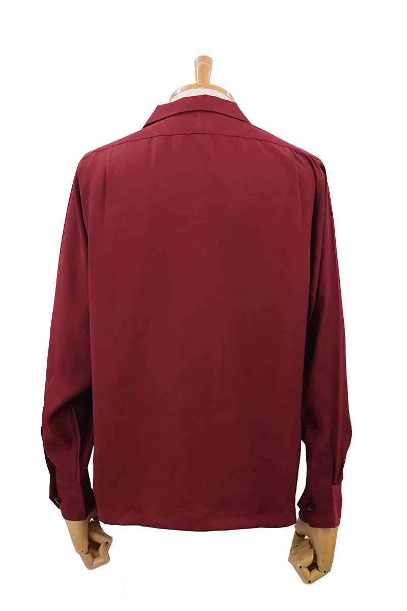 L/S Embroidered  Open Shirt“VIETNAM DRAGON”