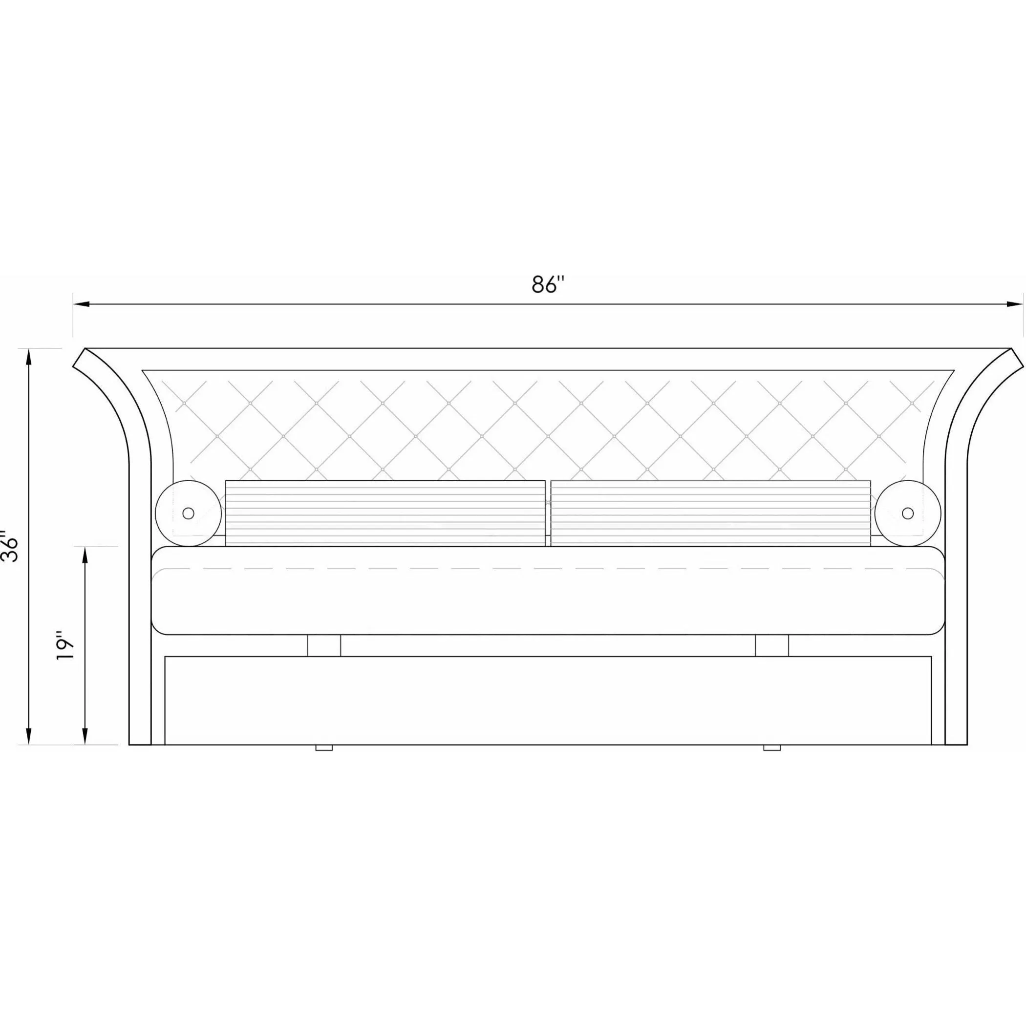 Masquerade Daybed   Massage Table  -  SPECIAL ORDER