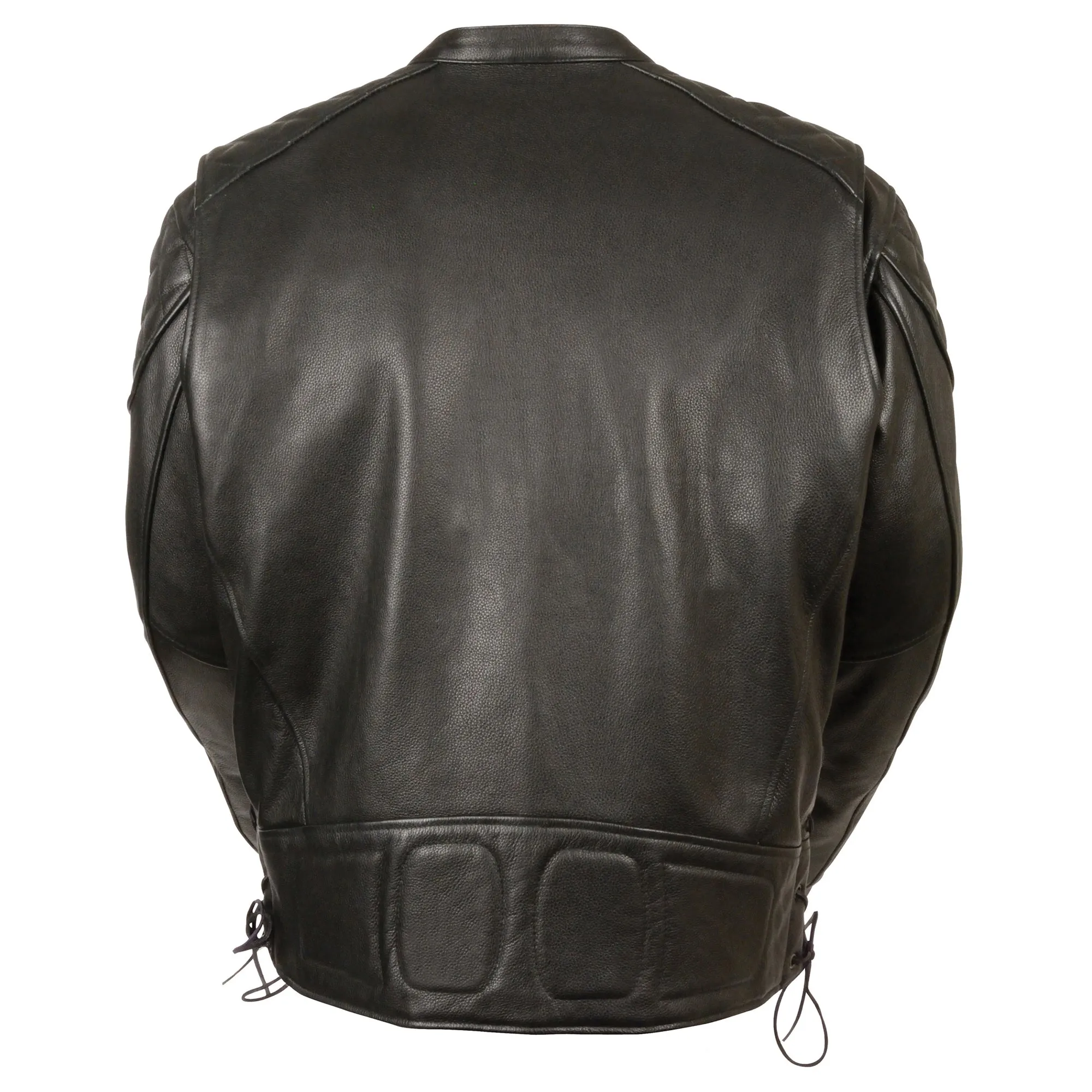 MLM1580 Men's Full Side Lace Vented Scooter Jacket