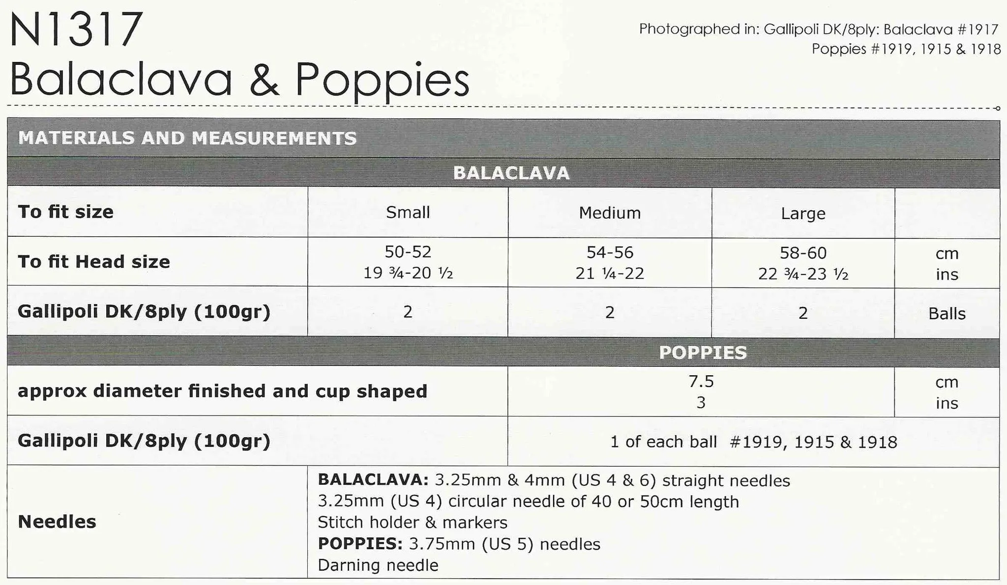 NATURALLY LEAFLET N1317