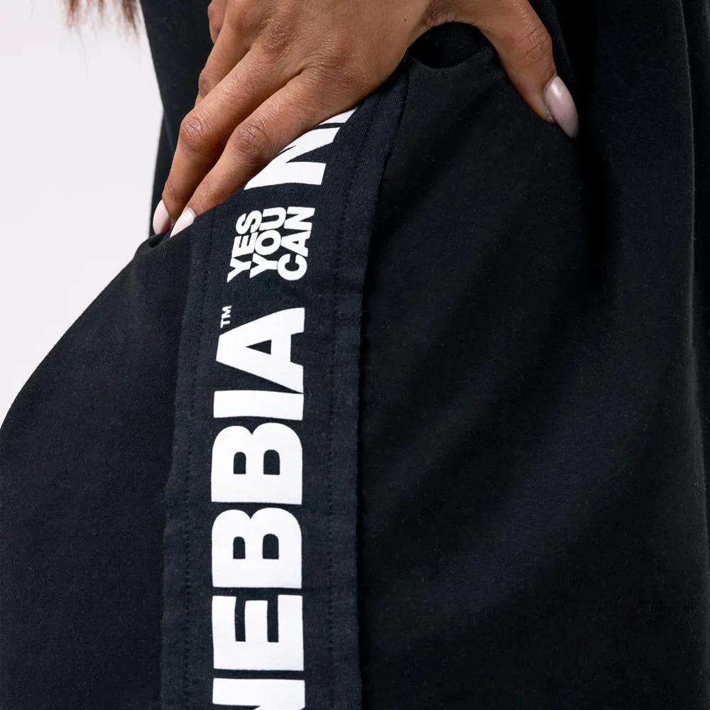 Nebbia Playful Restday Oversized Dress 522 - Black