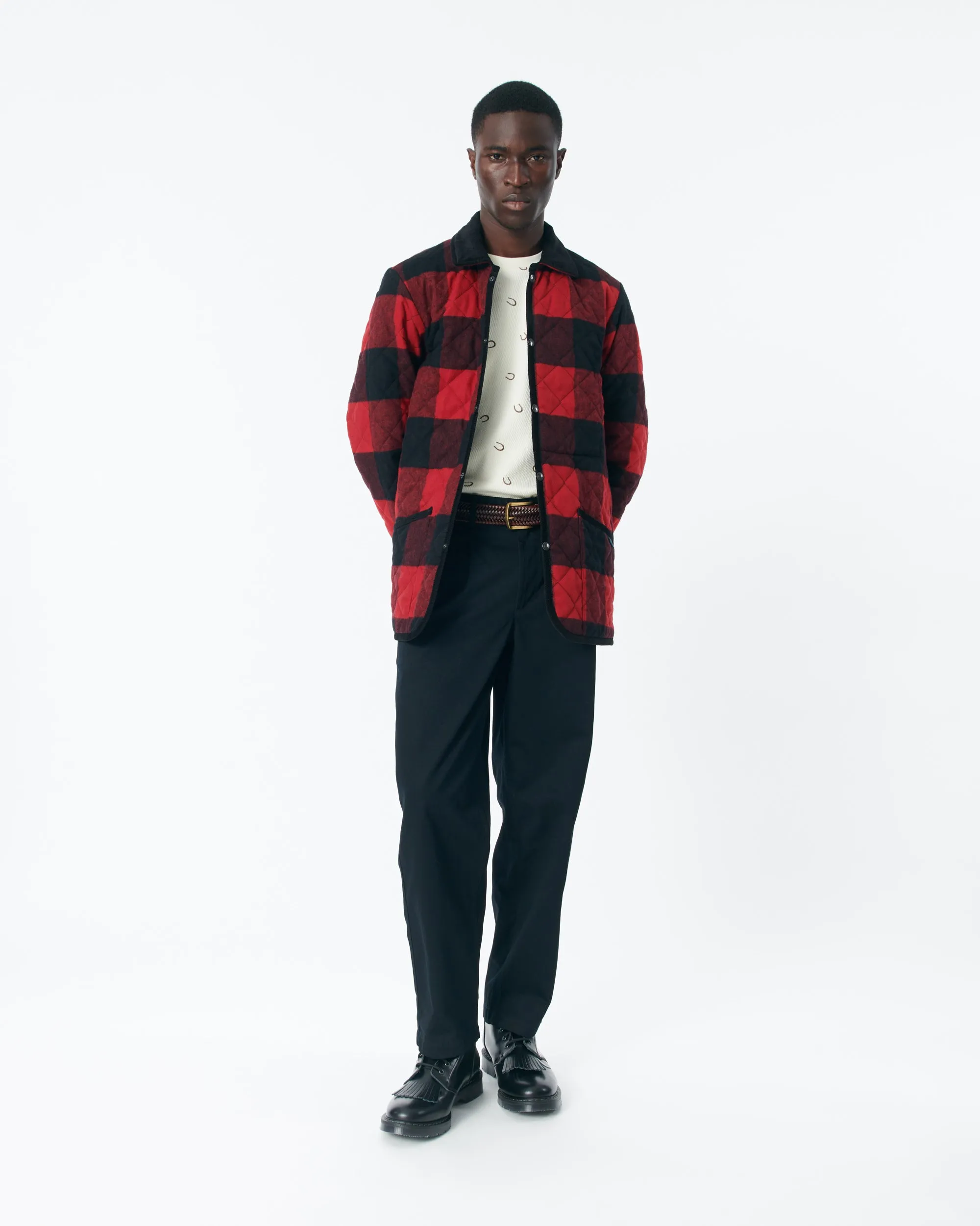 Noah x Lavenham Buffalo Check Denham Jacket
