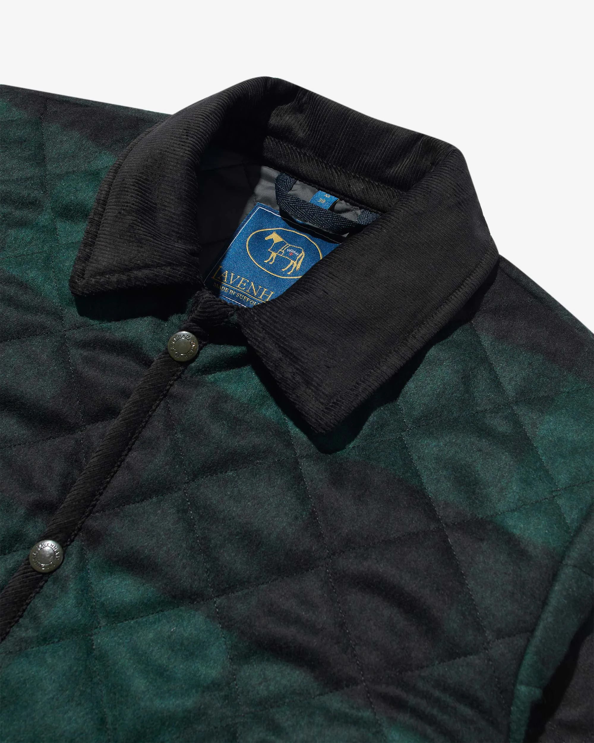 Noah x Lavenham Buffalo Check Denham Jacket