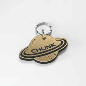 Personalized Planet Saturn dog tag, space id tag , rocket dog tag, space id rocket pet id tag, luna id tag, Apollo, Astro