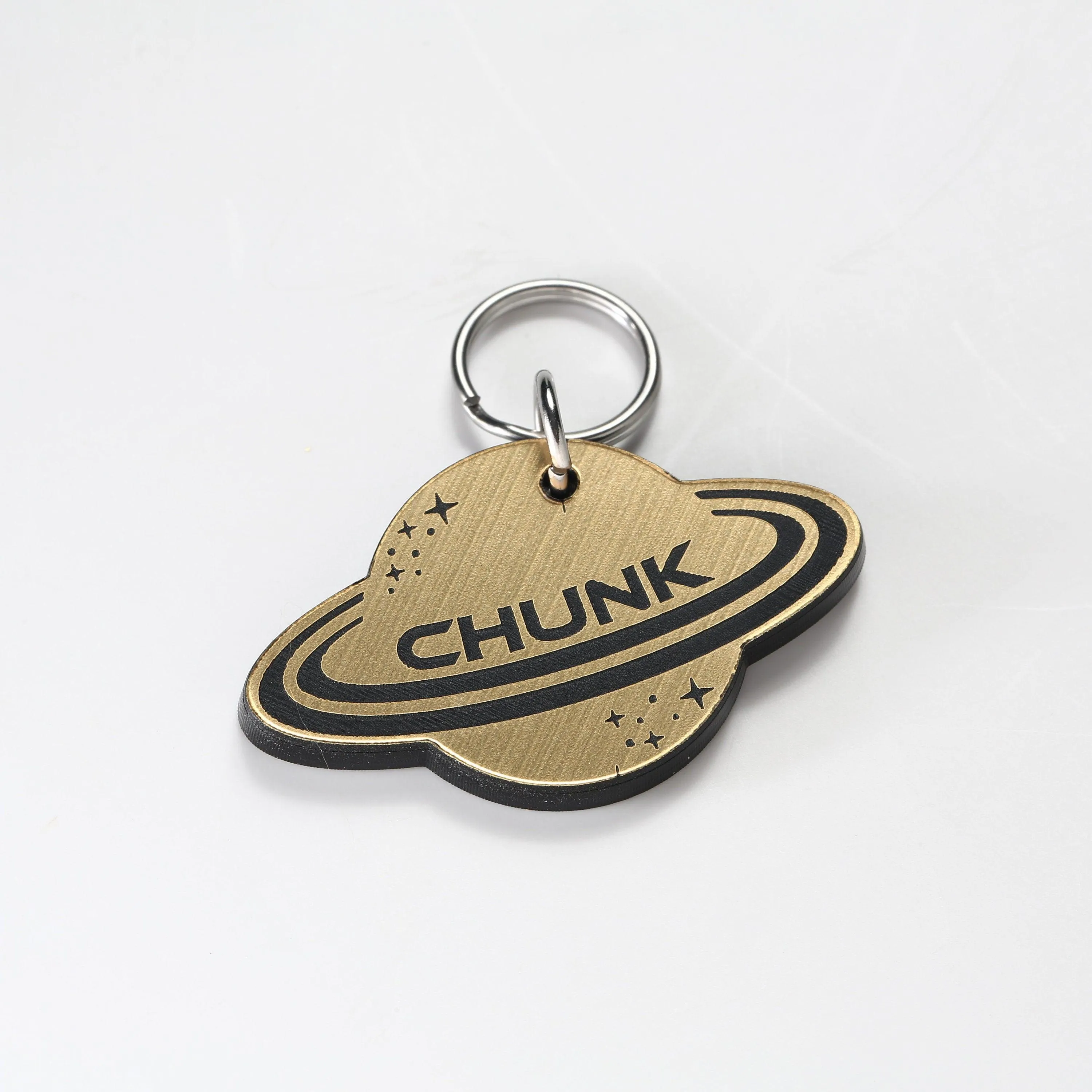 Personalized Planet Saturn dog tag, space id tag , rocket dog tag, space id rocket pet id tag, luna id tag, Apollo, Astro