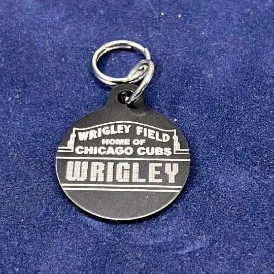 Personalized Wrigley Field Pet Tag, Cubs Pet Tag, Cubs Cat Tag, Cubs Dog Tag