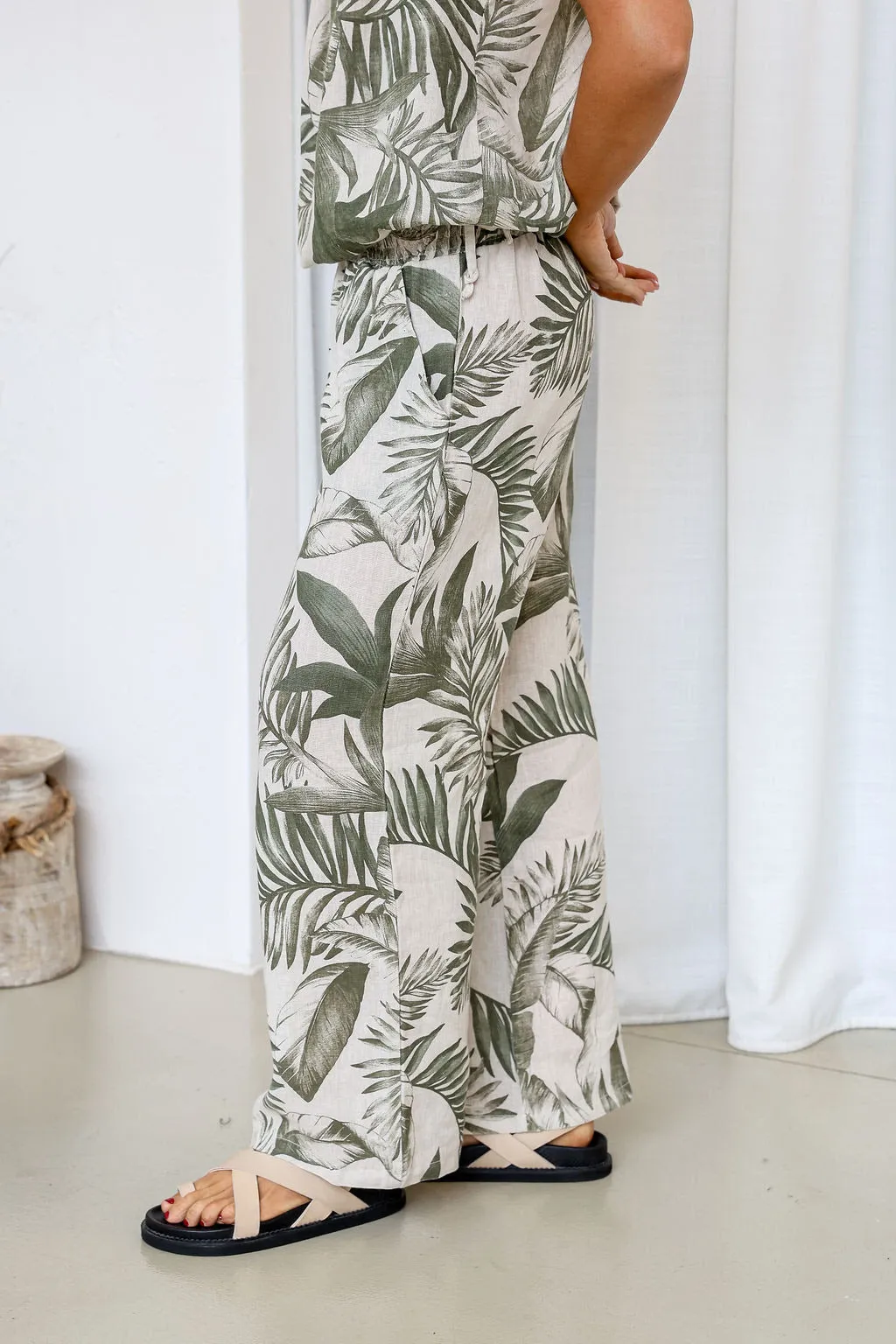 Pranzo Linen Pant