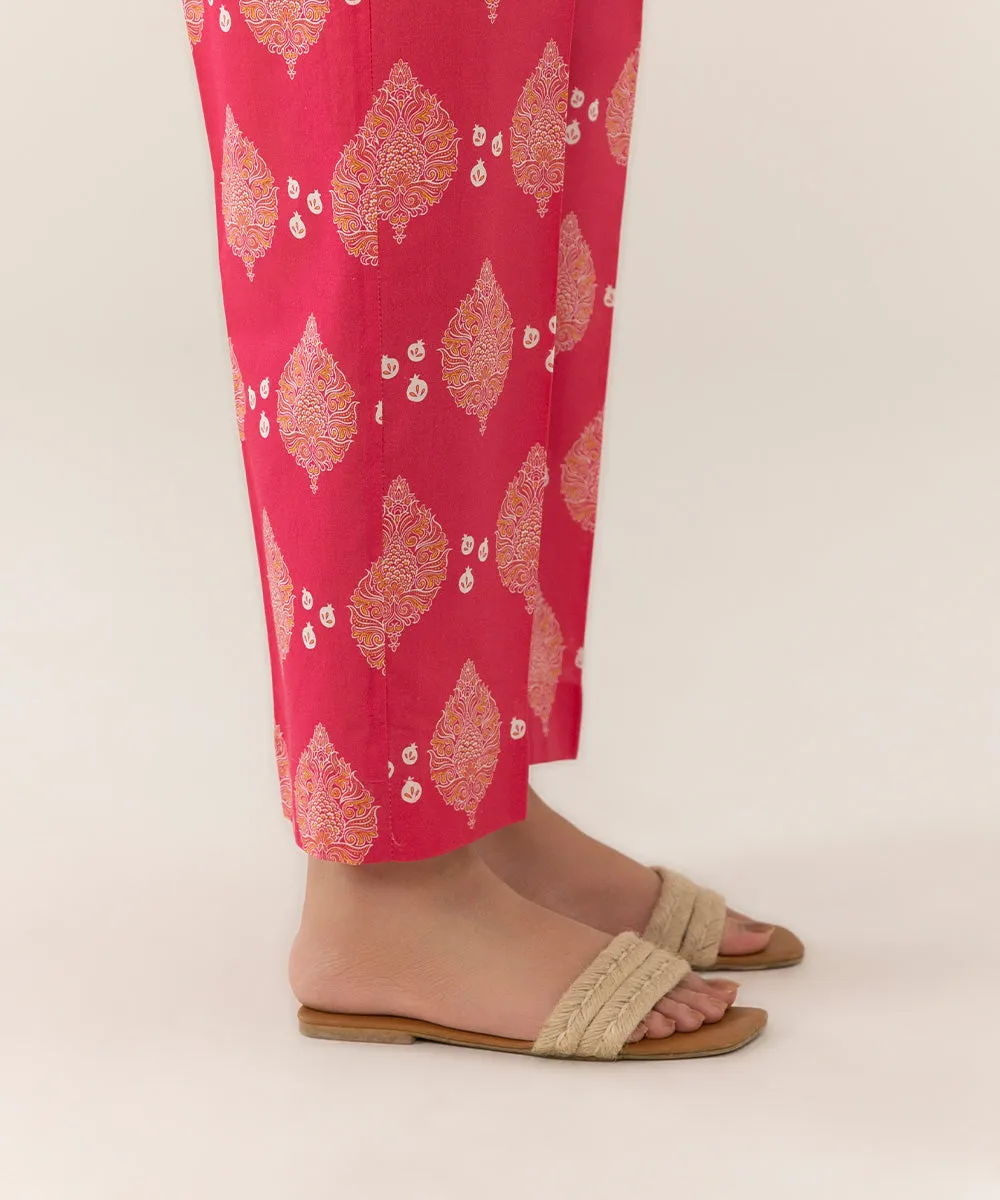 Printed Cambric Pants