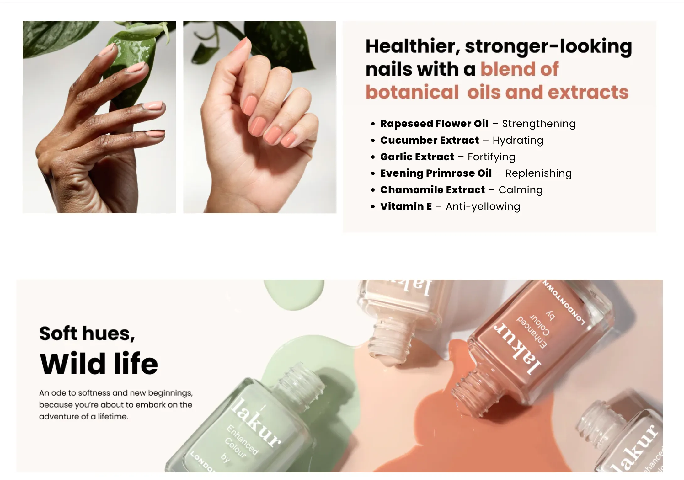 Savanna Nail Color | Gel-Like Nail Polish - Clean Beauty