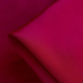 Silk Crepe De Chine - Crimson