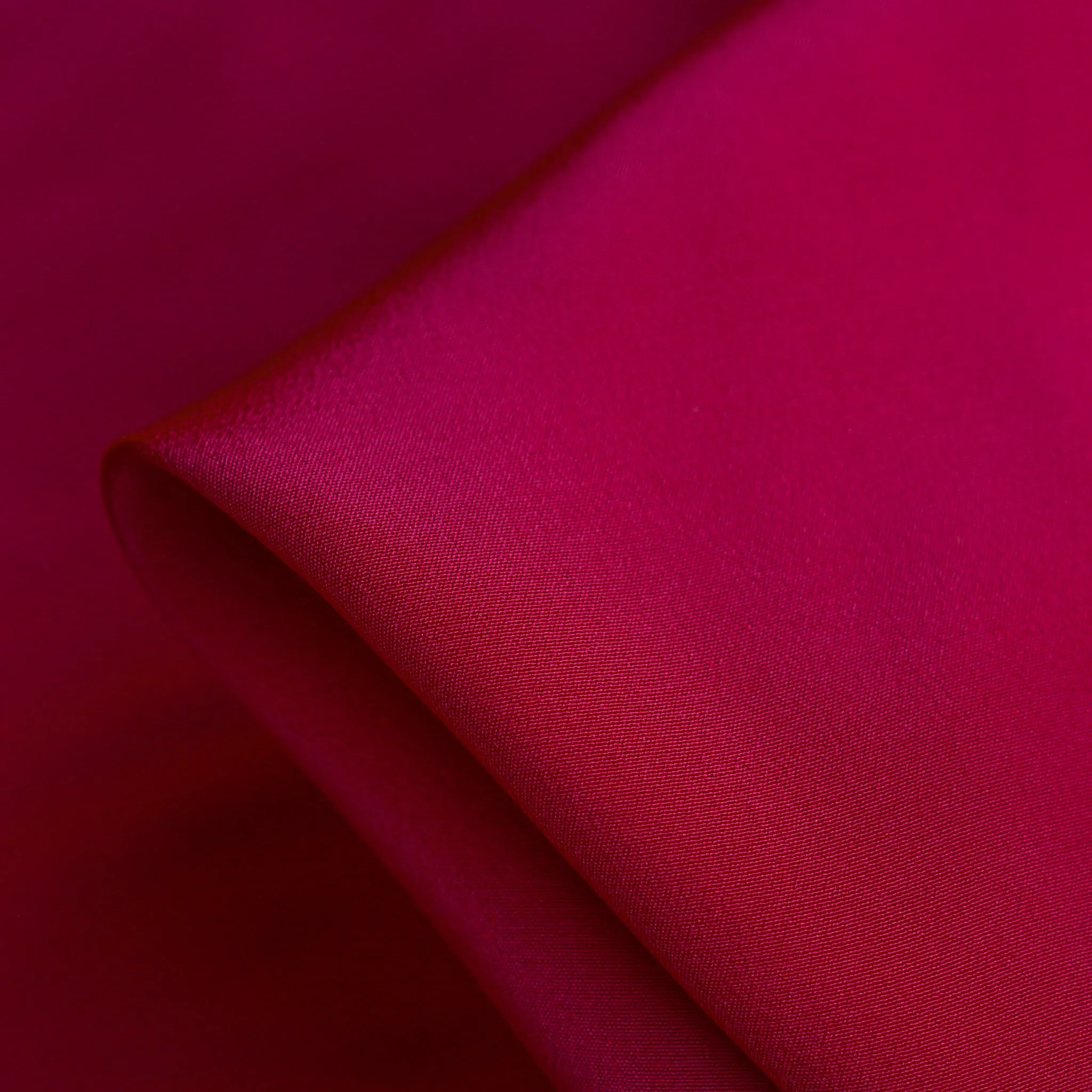Silk Crepe De Chine - Crimson
