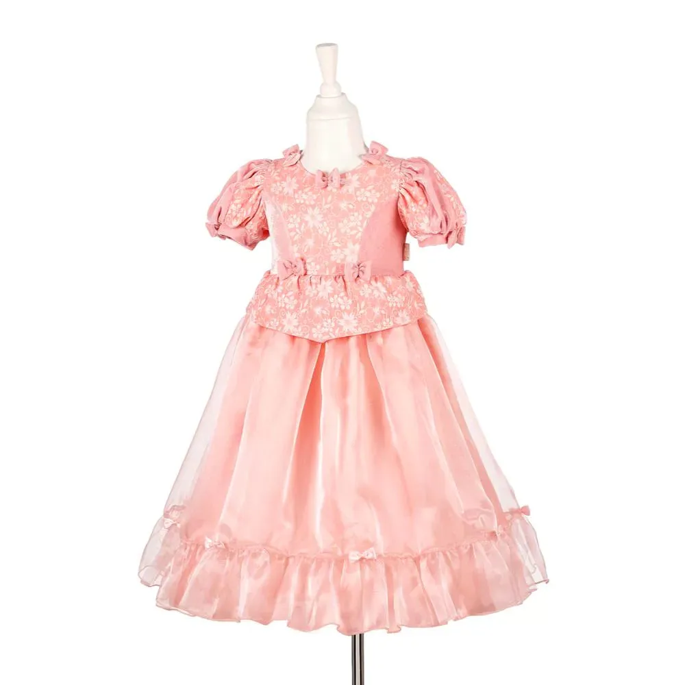 Souza Floreline dress   crown and fur collar | 5-7 years