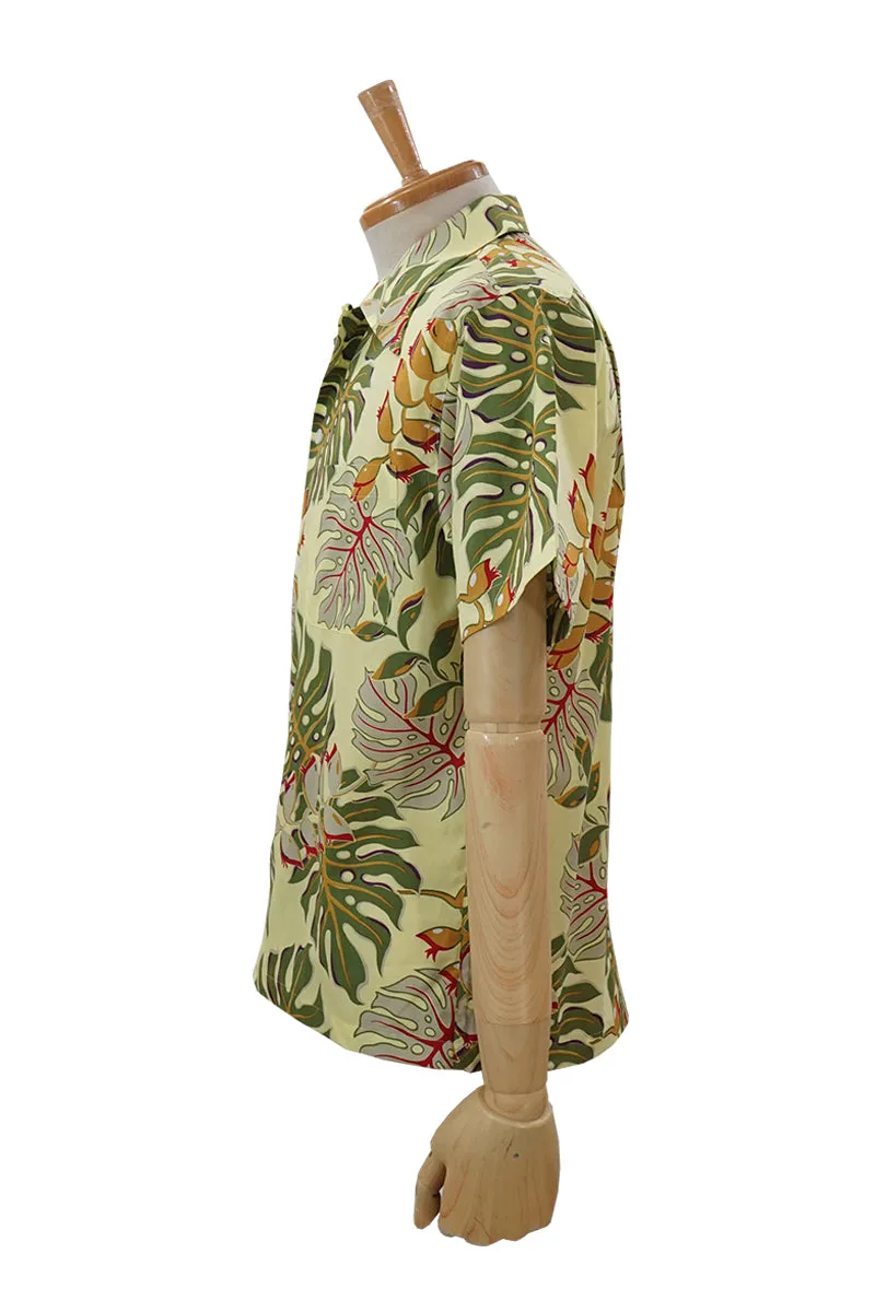 S/S Hawaiian Shirt “MONSTERA”