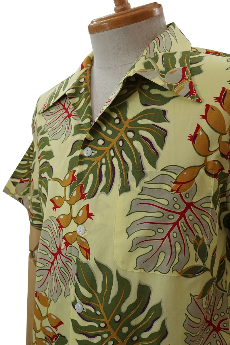 S/S Hawaiian Shirt “MONSTERA”