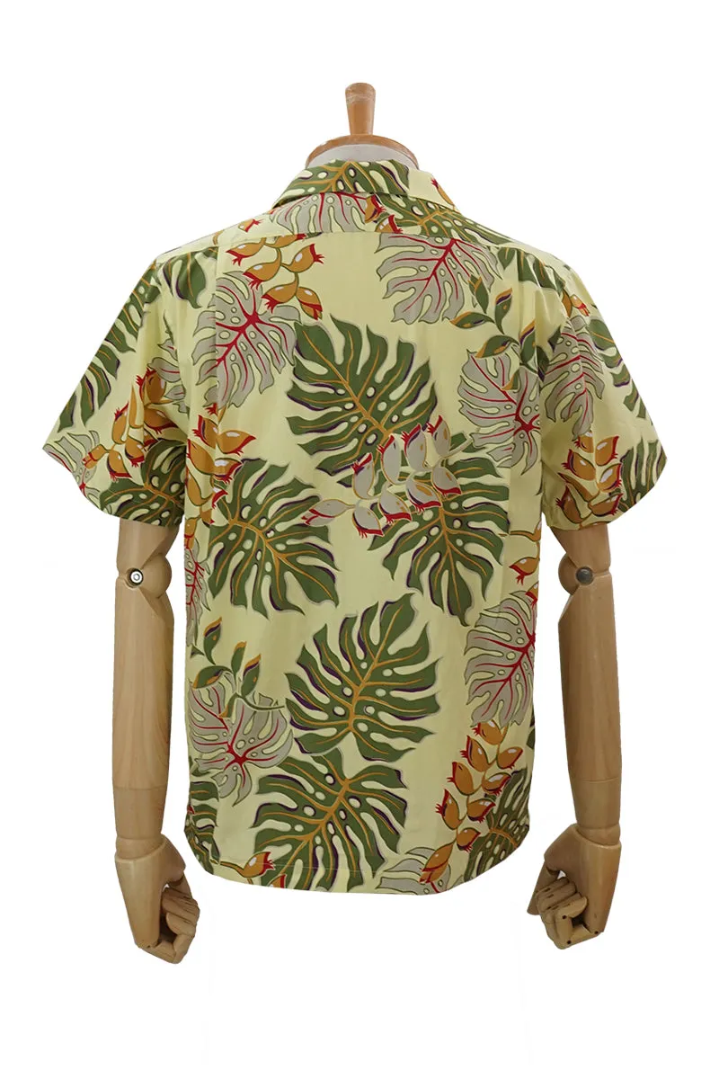 S/S Hawaiian Shirt “MONSTERA”
