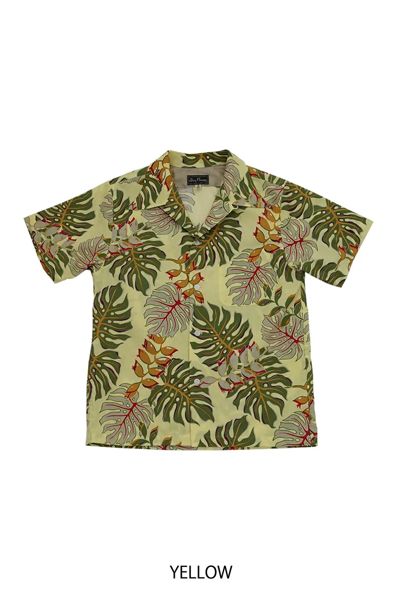 S/S Hawaiian Shirt “MONSTERA”