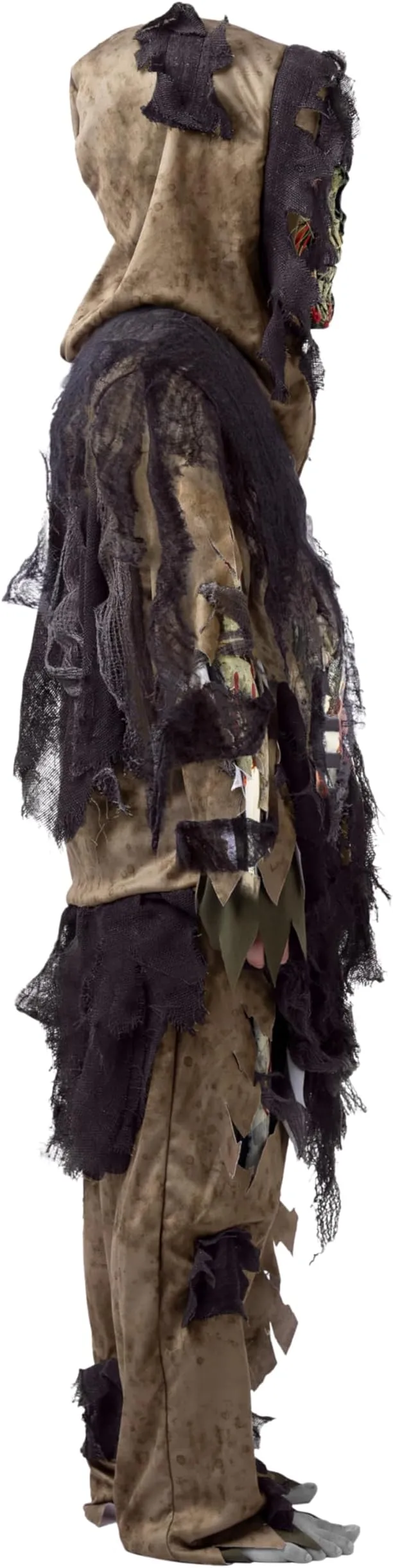 Swamp Deluxe Skeleton Living Dead Zombie Costume for Halloween Kids