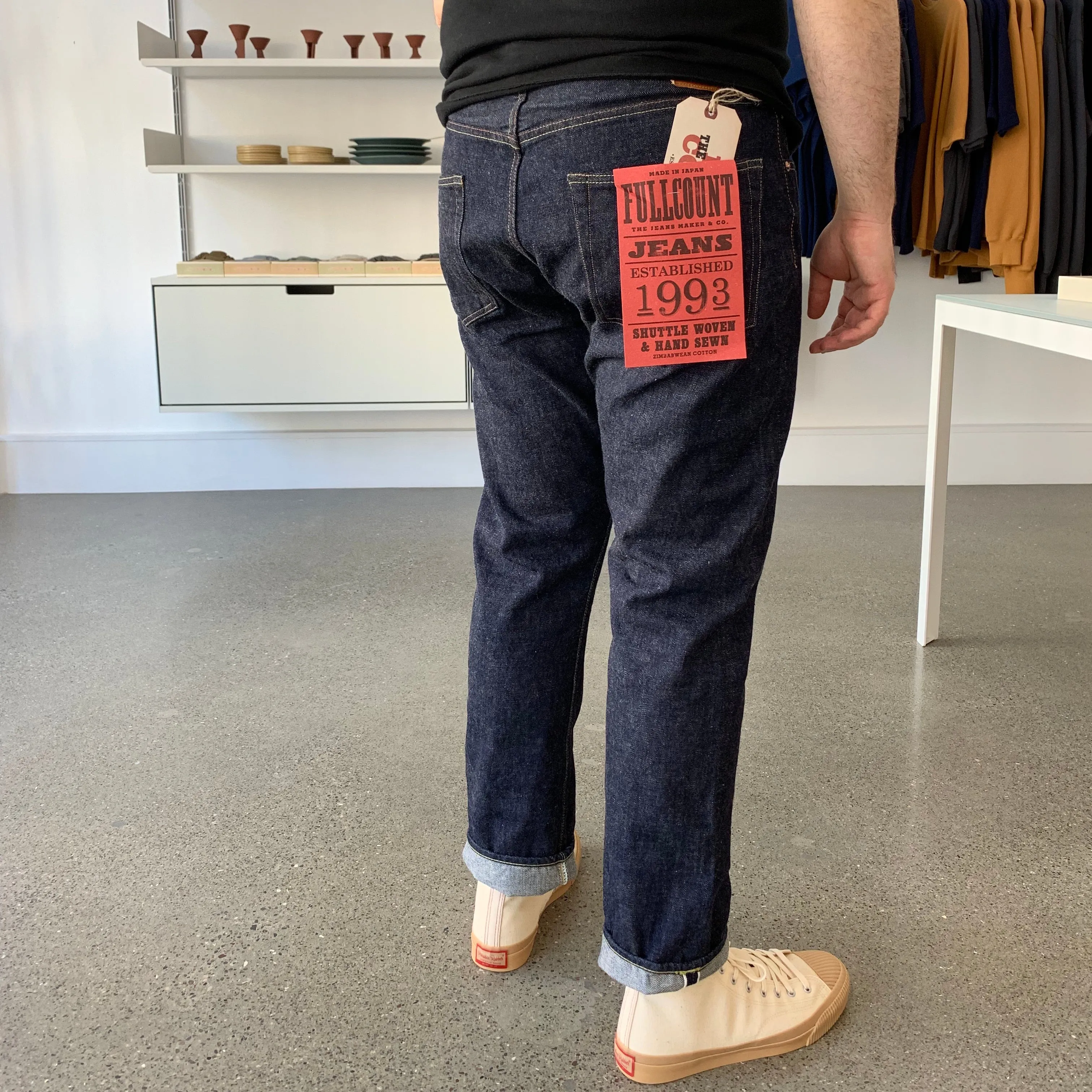 Tapered 13.7oz Selvedge Denim - OW - 1110W