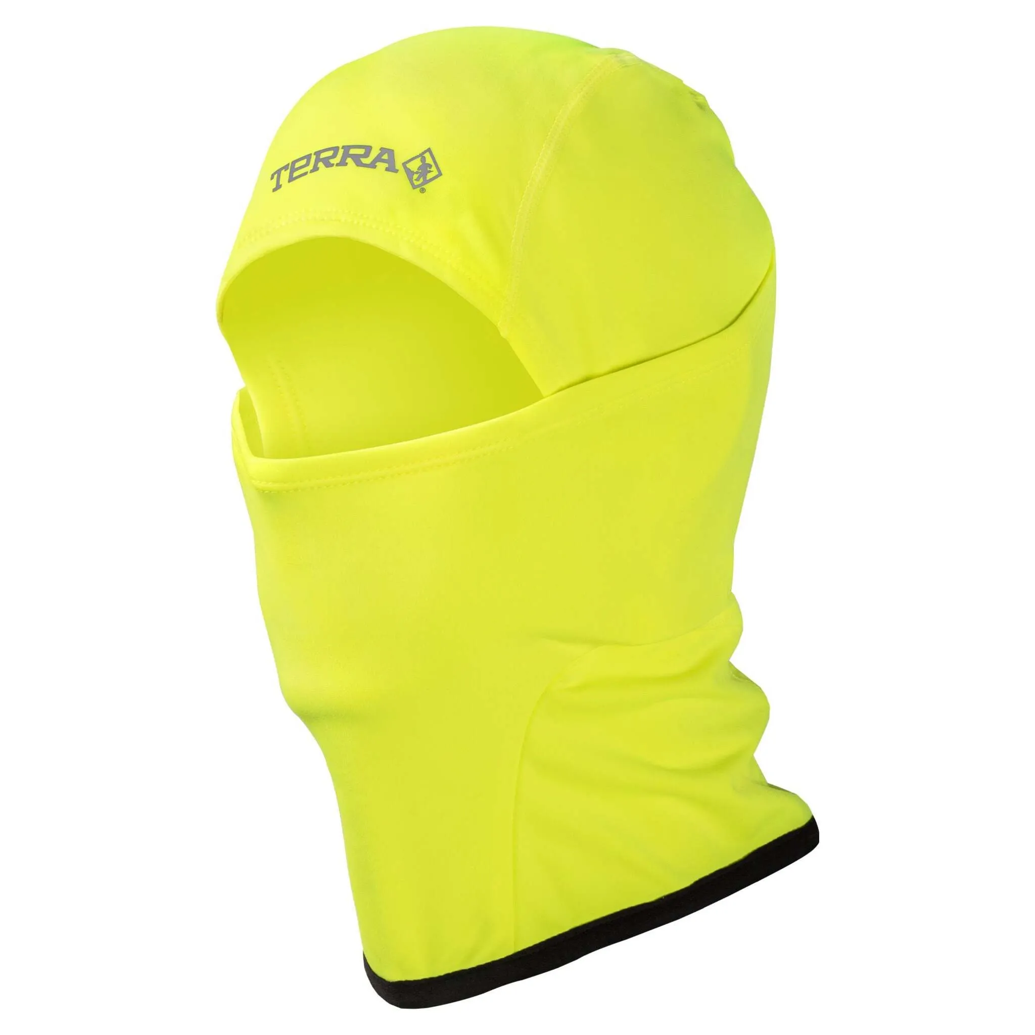 Terra Hi-Vis Poly Stretch Winter Balaclava, High Visibility, Warm, Comfortable, Stretchable Fit, Reflective Logo, Safety Colors, Ideal for Outdoor Activities