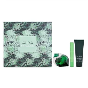 Thierry Mugler Aura Eau De Parfum 30ml 3 piece Gift Set