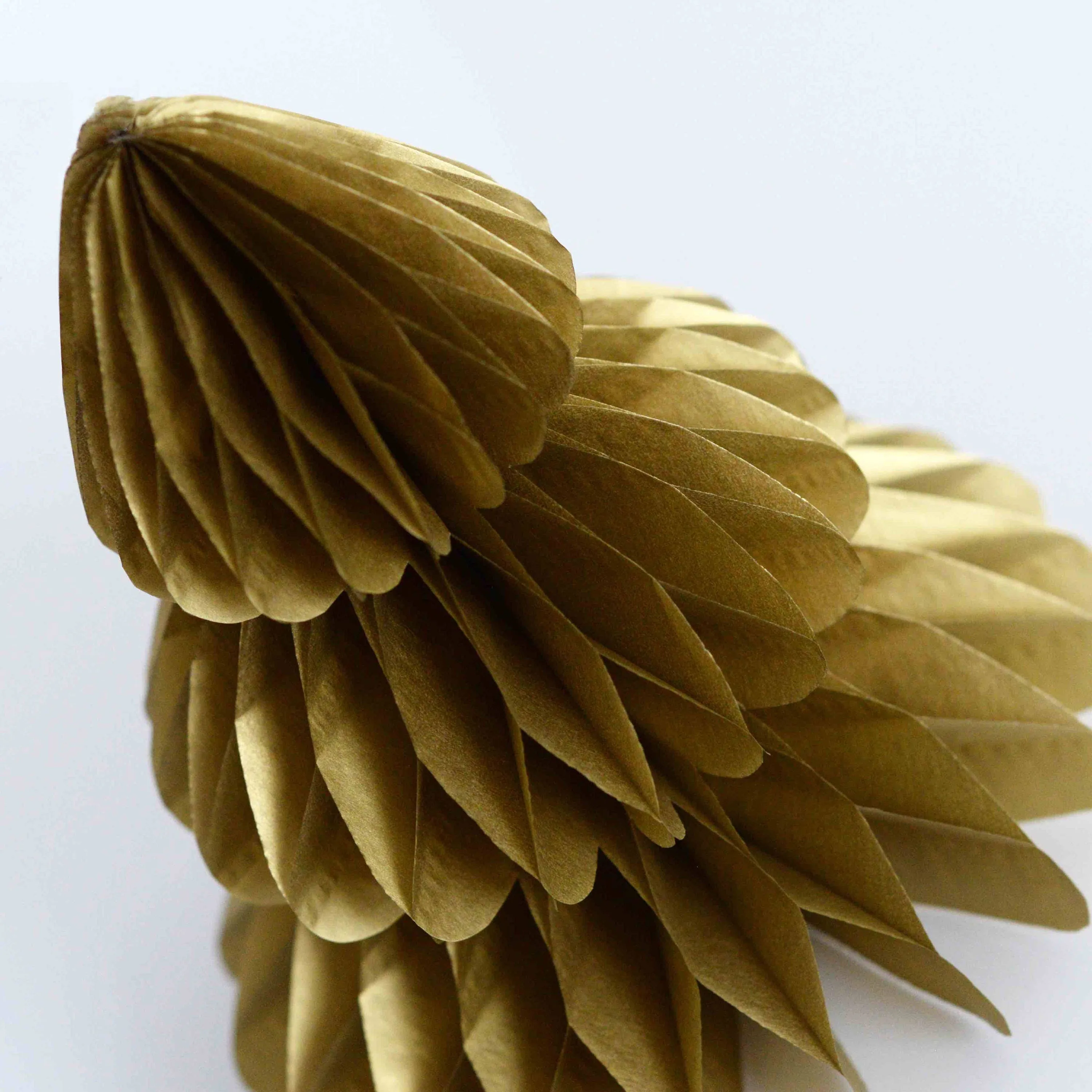 Tissue paper Christmas tree set | Paper honeycomb set | Christmas decorations | Holiday decor