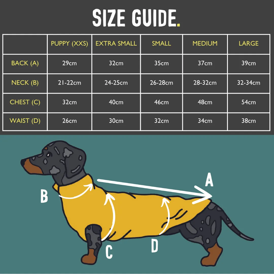 Two-Tone Dachshund Fleece Jumper