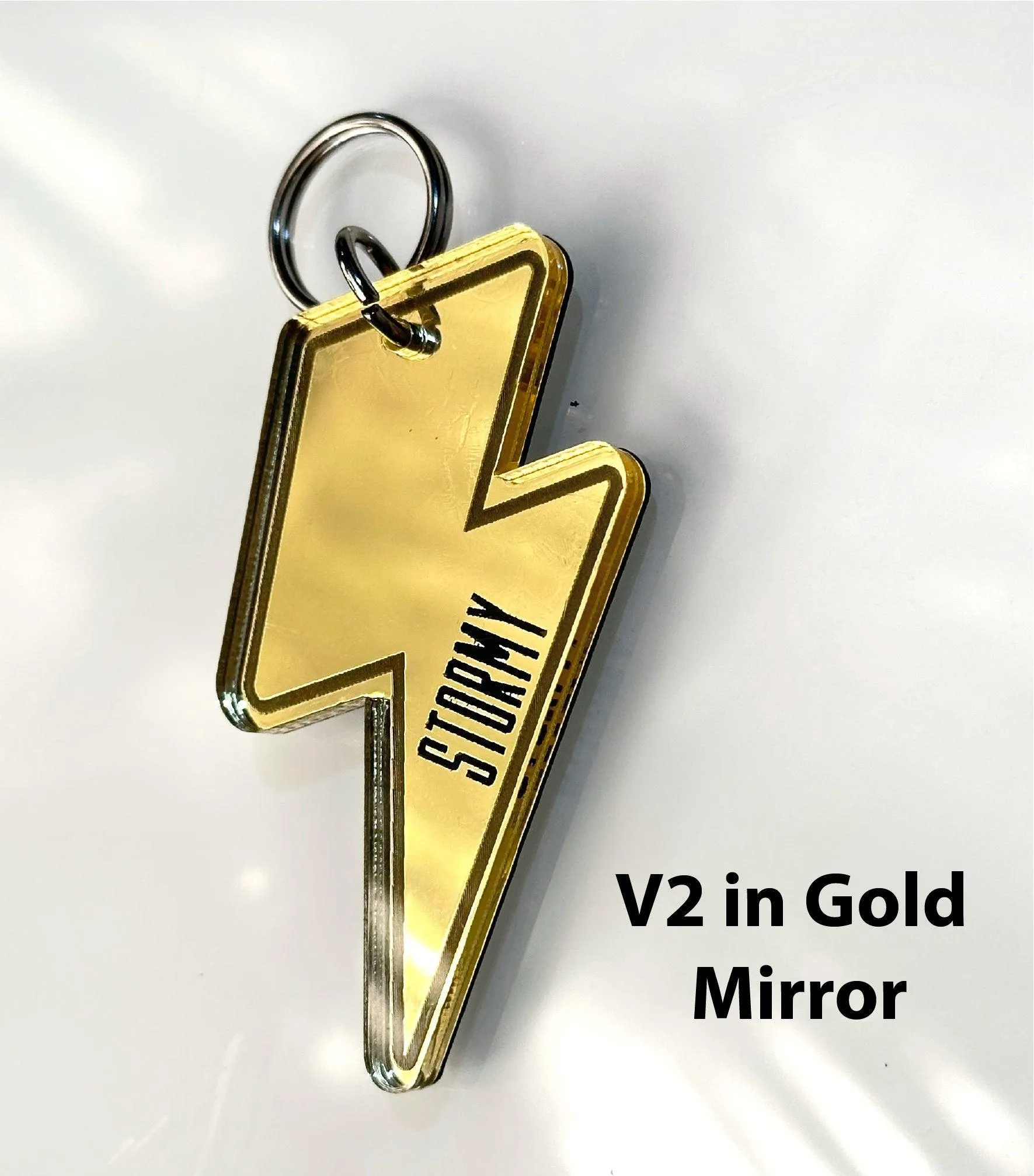 Zeus Lightning Bolt Personalized Pet Tag